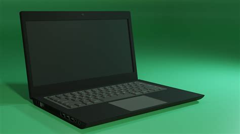 Old Type Laptop Model - TurboSquid 1824985