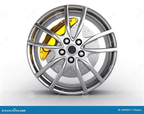 Alloy Wheels for Sports Car Stock Illustration - Illustration of disc, sport: 16493971