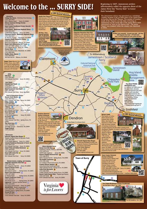 Surry County VA Tourism Brochure - Greg Schaale Design