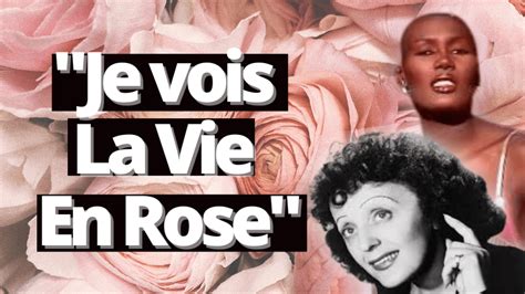 What does La Vie en Rose mean? - Just French It