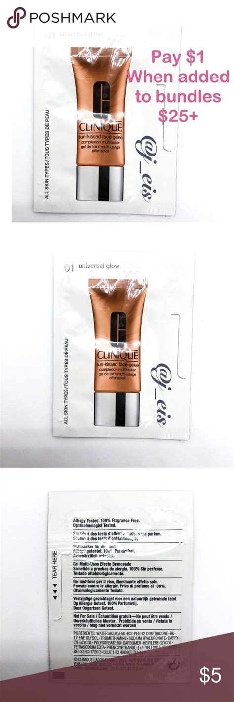 CLINIQUE Sun-Kissed Face Gelee Universal Glow | Fragrance free products, Clinique powder, Clinique