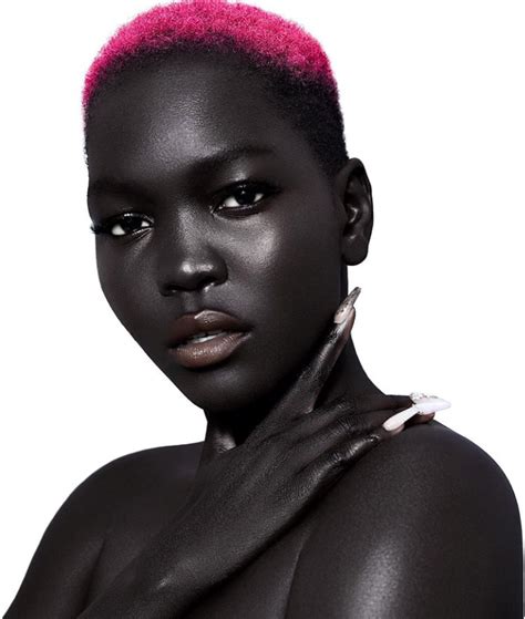 Nyakim Gatwech South Sudanese Model Name The Queen Of The Dark ...