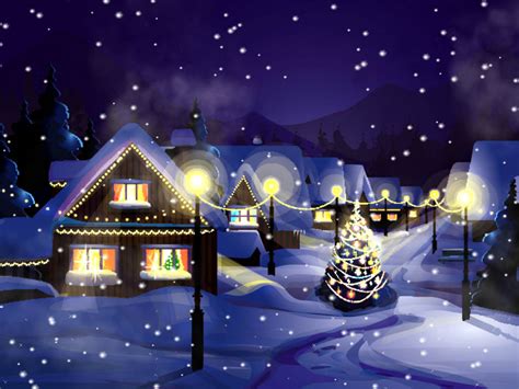 Christmas Snowfall Screensaver for Windows - Free Winter Screensaver