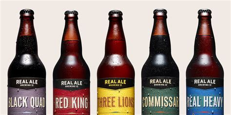 Real Ale Brewing Company Bombers — The Dieline | Packaging & Branding ...