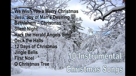 10 Instrumental Christmas Songs - YouTube