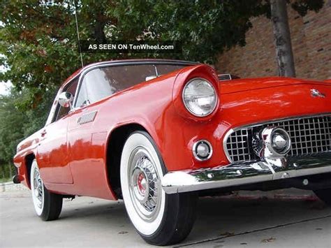 1955 Ford Thunderbird Red