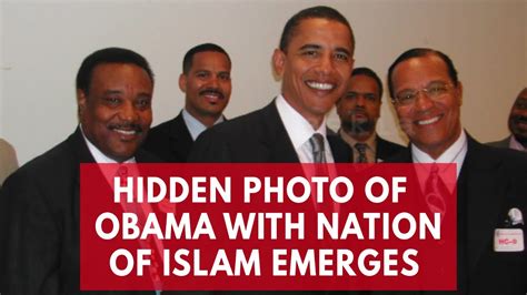 Hidden photo of Barack Obama with nation of Islam Leader Louis ...