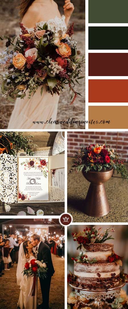 Burgundy wedding colors – Artofit