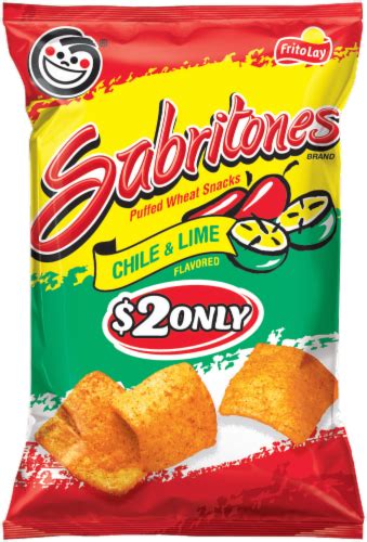 Sabritones Chile & Lime Puffed Wheat Snacks, 4.5 Oz - Fry’s Food Stores