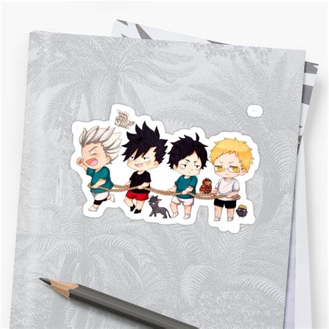 "Haikyuu " Stickers by jaycee24 | Redbubble