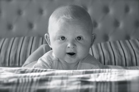 Free Images : person, light, black and white, male, foot, child, baby, facial expression, smile ...