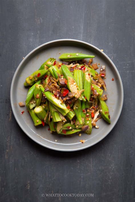 Stir-fried Sambal Okra (Lady Finger) / Sambal Bhindi