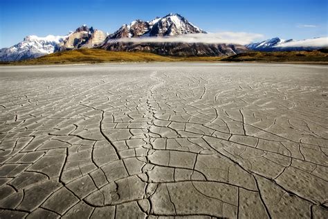 Dried lake