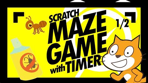 Scratch Games - Barrier Maze Game with Timer (Part 1) - YouTube