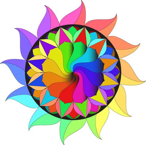 Color Wheel Art Design