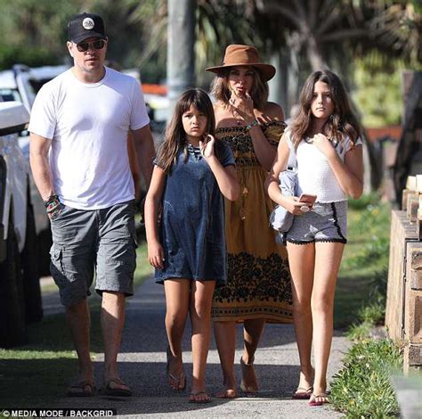 Matt Damon and family spend Easter with the Hemsworths | Daily Mail Online