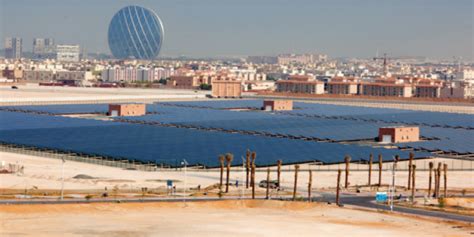 Masdar City Solar Photovoltaic Plant