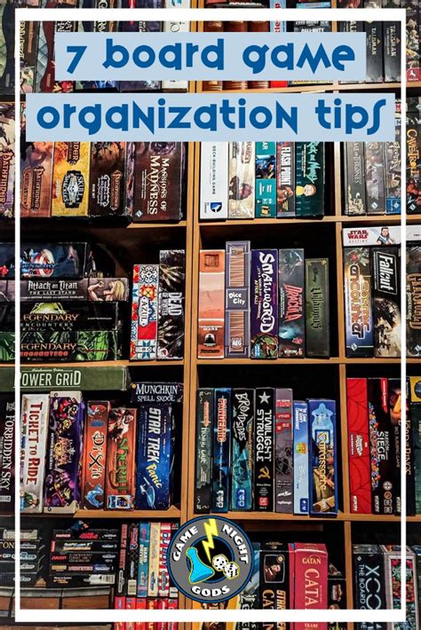 7 Board Game Organization Tips | How to Organize Your Board Games