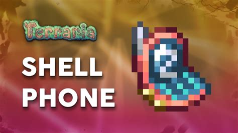 Shellphone - new teleportation device - Terraria 1.4.4 Labour of Love - YouTube