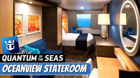 Quantum of the Seas | Oceanview Stateroom Full Tour & Review 4K | Royal ...