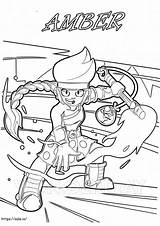 Amber Brawl Stars 1 749X1024 Boyama sketch template