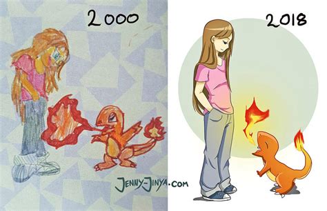 1 best r/childhoodartredrawn images on Pholder | Last year I've found an old Pokemon fanart from ...