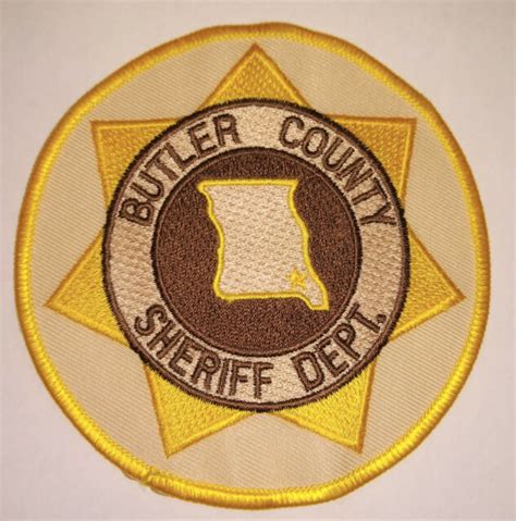 Butler County Missouri Sheriff Dept Patch // FREE US SHIPPING! | eBay