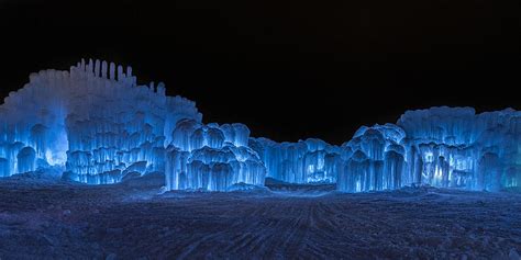 Construction Underway on Dillon Colorado Ice Castles [PICTURES]