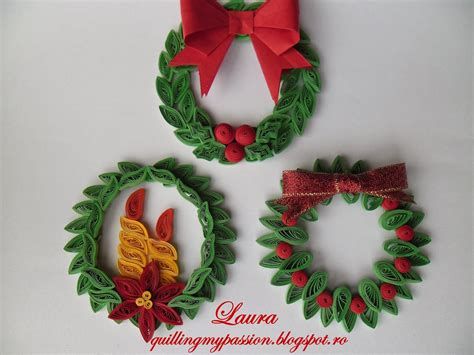 quilling my passion: quilled christmas ornaments