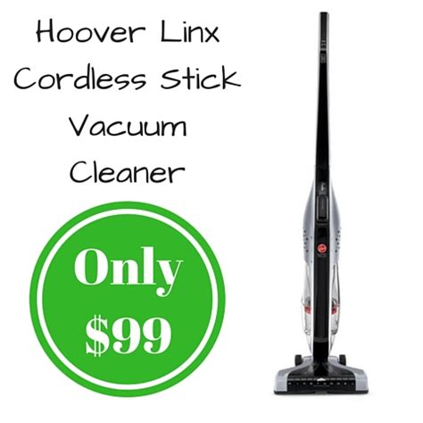 Amazon: Hoover Linx Cordless Stick Vacuum Cleaner $99 (Reg $125!)