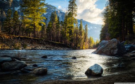 Mountain Stream wallpaper | 2560x1600 | #7995