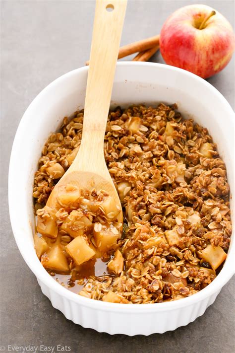 Warm Apple Crisp | Everyday Easy Eats