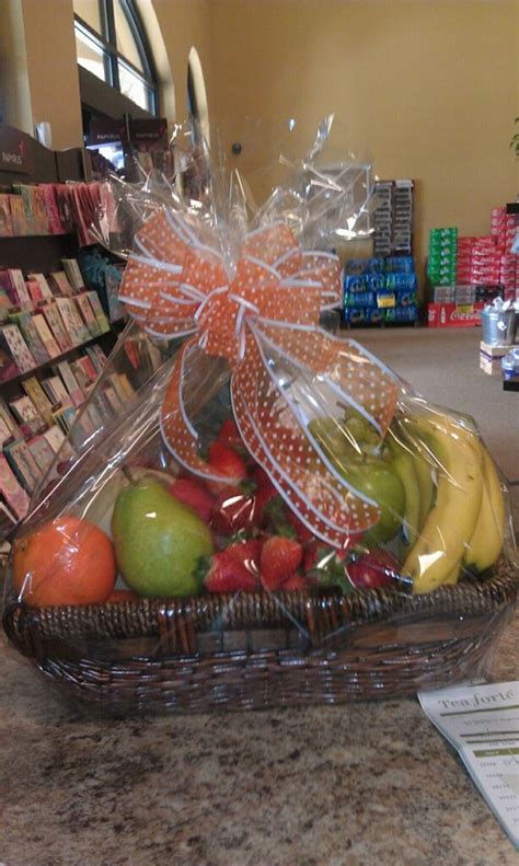 Fruit baskets make a great get well gift! | Fruit basket gift, Fruit basket diy gift, Wedding ...