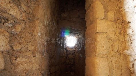 Inside Jordanian Ancient Kerak Castle. Stock Image - Image of middle ...