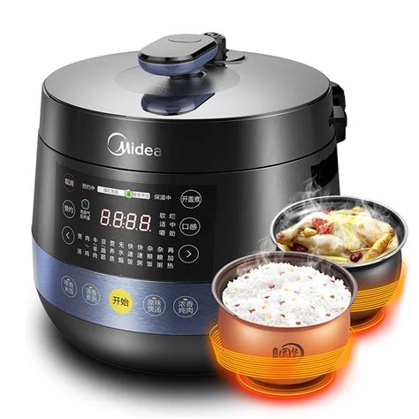 Midea High quality Electric Pressure Rice Cooker Double Bile Raise ...