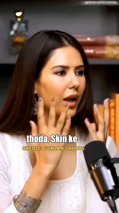 Sonam Bajwa Skin Care Routine #shorts #podcast @GunjanShouts - YouTube