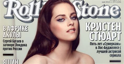 Kristen Stewart – The Rolling Stone Magazine Russia Magazine May 2013 - Magazine-Photoshoot ...