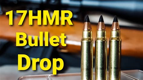 17HMR Bullet Drop - Demonstrated and Explained - YouTube