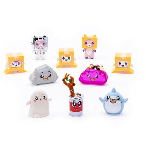 LankyBox Mystery Figures 6 Pack - Character Toys