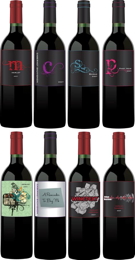 BROOKE MILLER Design: CUSTOM WINE LABEL DESIGN click>>>