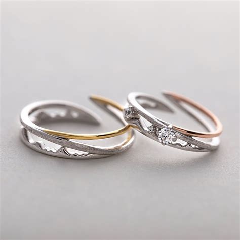 Adjustable Unique Promise Rings For Couples In Sterling Silver