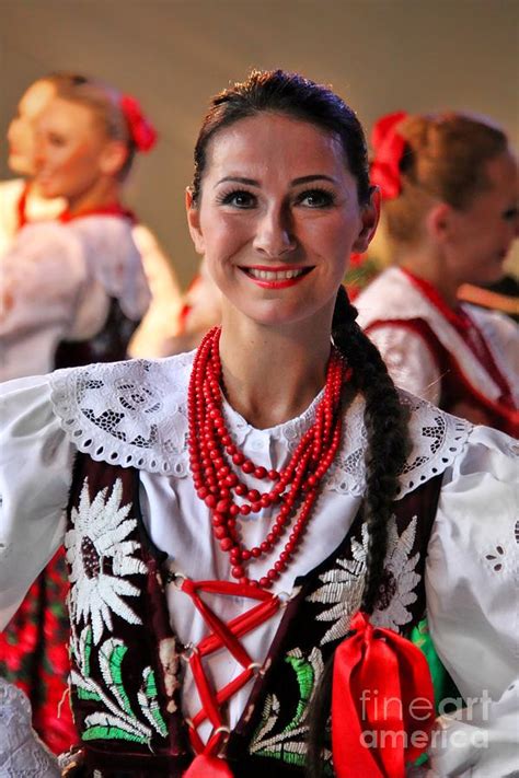 Polish Folk Dancing Girl Photograph by Mariola Bitner | Fine Art America