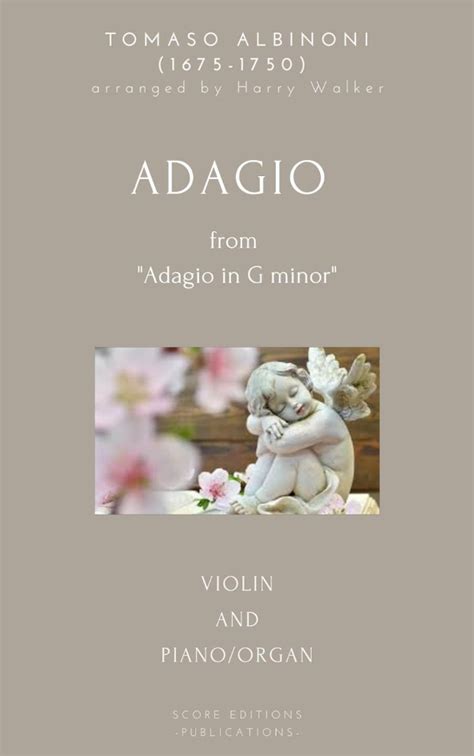 Adagio - Albinoni (for Violin and Piano/Organ) (arr. Harry Walker) by ...