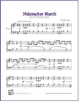 March from The Nutcracker (Tchaikovsky) | Free Easy Piano Sheet Music