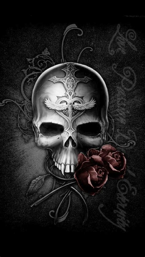 Vampire Skull, santa muerte HD phone wallpaper | Pxfuel