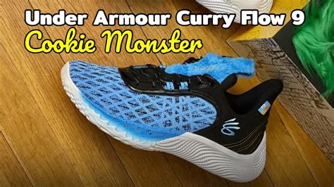 COOKIE MONSTER Under Armour Curry Flow 9 - YouTube