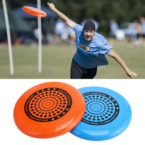 1 pc 27cm Ultimate Flying Disc Saucer Outdoor Sport Leisure Toys Portable Play Game Disc ...