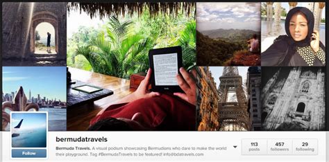 Instagram Page Highlights Travel From Bermuda - Bernews