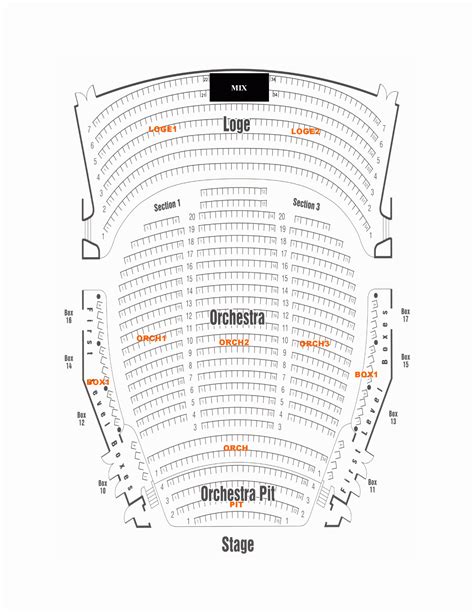 Seating Chart Mahaffey Theater - Theater Seating Chart