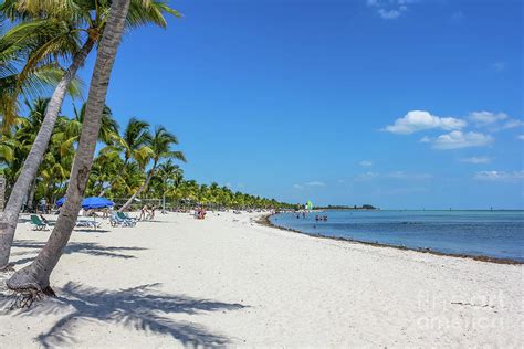 Smathers Beach Key West Photograph by Benny Marty